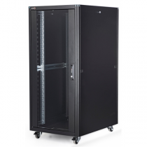 32U 19 INC DİKİLİ TİP RACK KABİNET 600X600 MM SİYAH